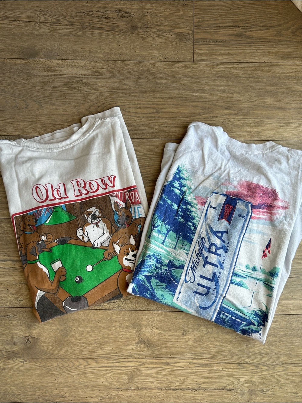 Old Row & Michelob Ultra Graphic T-Shirt Bundle